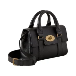 Håndtasker^Mulberry Small Bayswater Shoulder Bag Sort