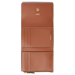 Punge & Kortholder^Burberry Small Check Folding Wallet Beige