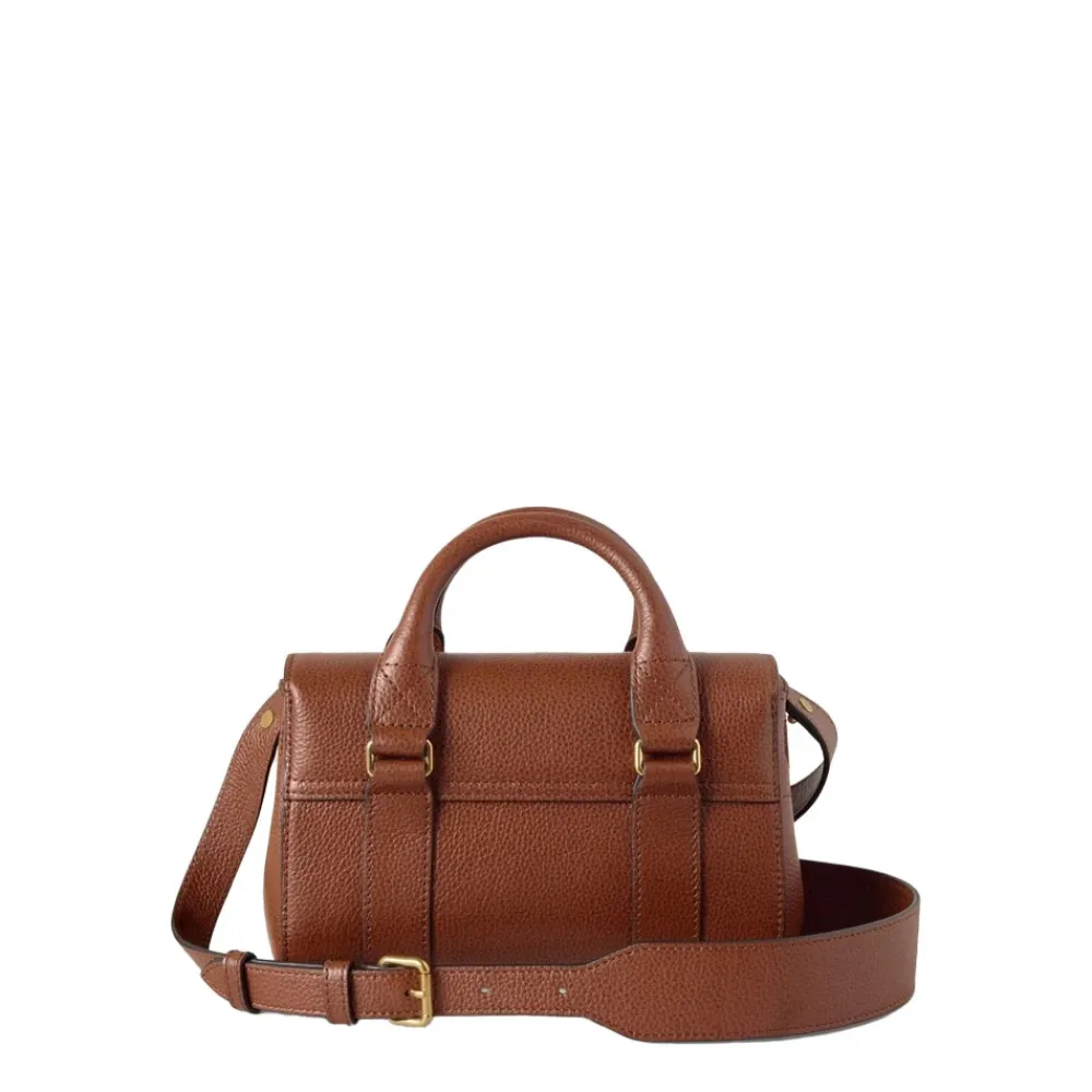 Håndtasker^Mulberry Small Classic Grain Bayswater Brun