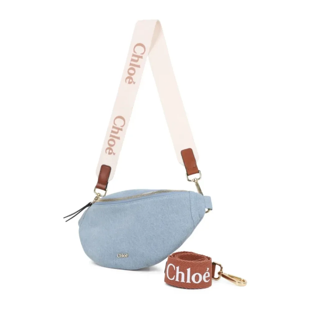 Tasker<Chloé Small Crossbody Taske Blå