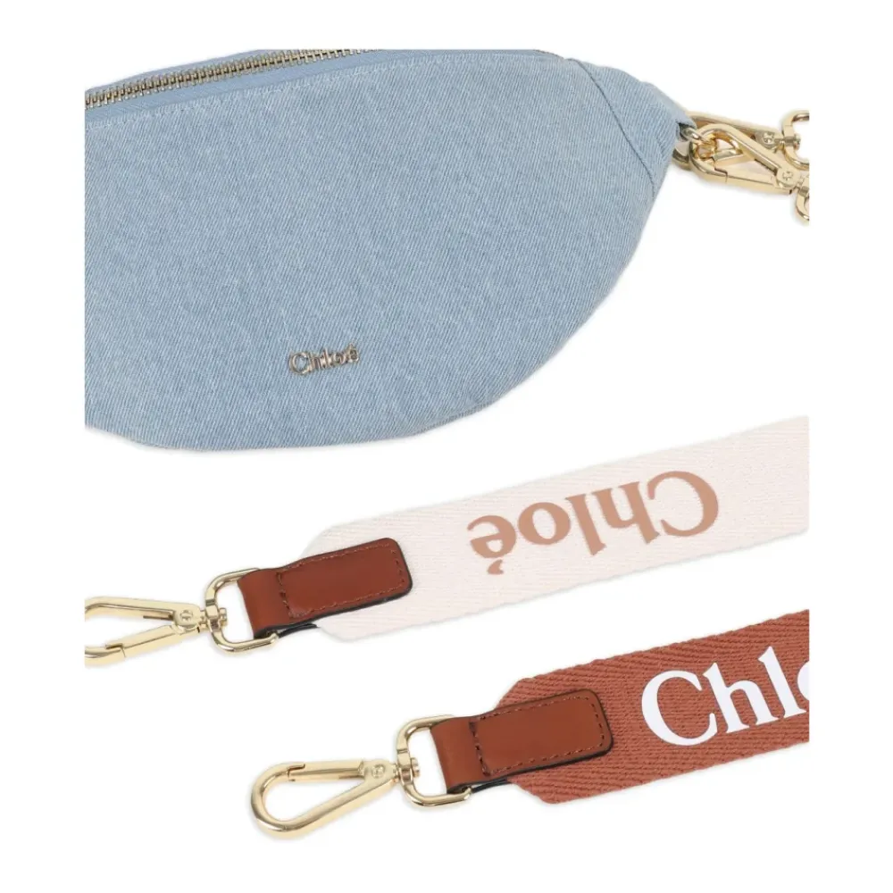 Tasker<Chloé Small Crossbody Taske Blå