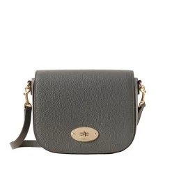 Skuldertasker<Mulberry Small Darley Satchel Grå