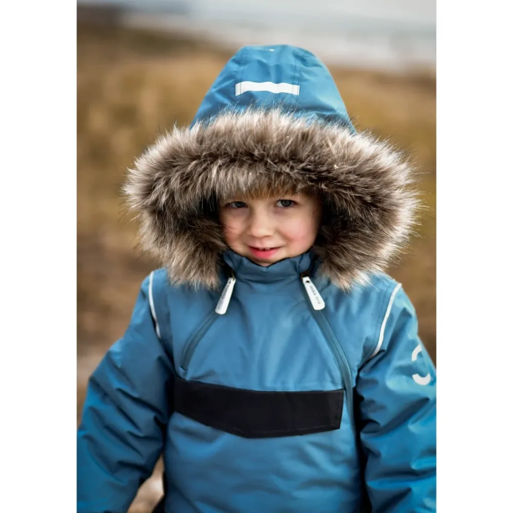 Overtøj<Mikk-Line Snesuit Anorak Orion Blue Blå