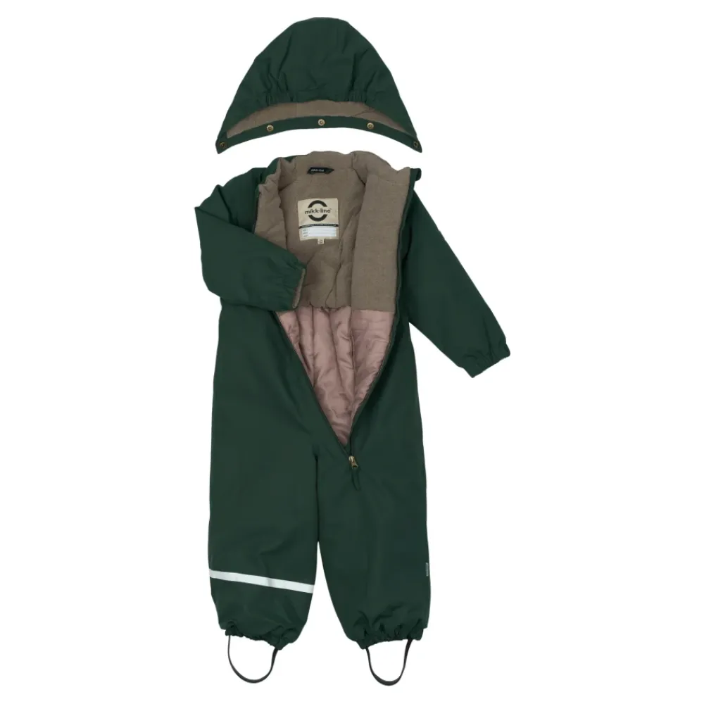 Overtøj<Mikk-Line Snow Suit Solid Grøn