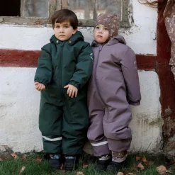 Overtøj^Mikk-Line Snow Suit Solid Grå