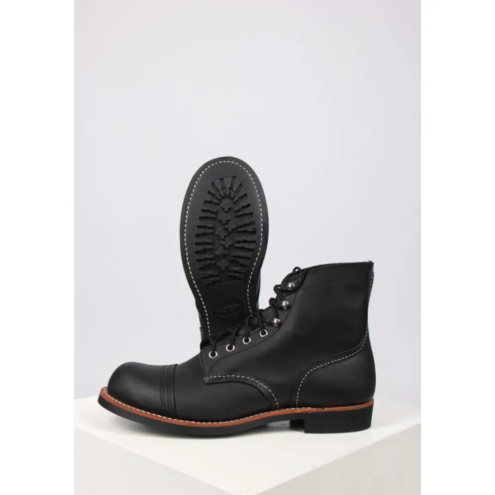 Støvler<Red Wing Shoes Snørebåndsstøvler Sort