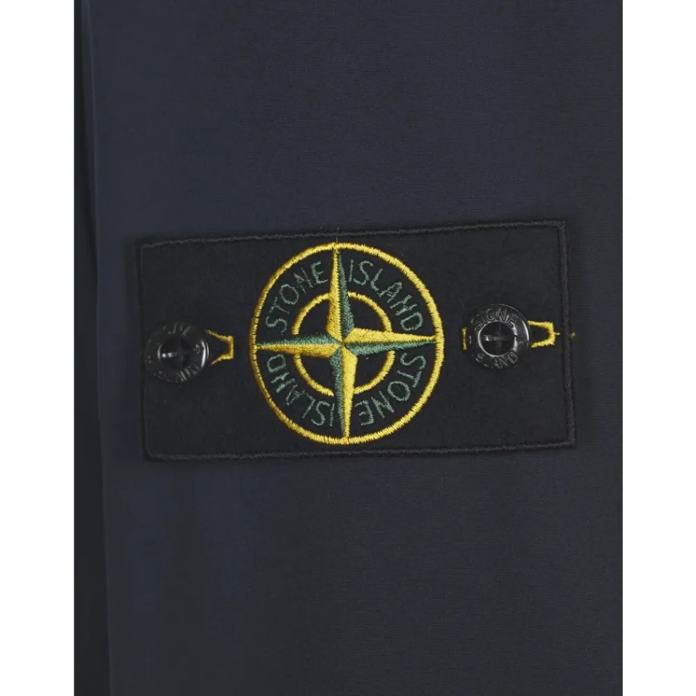 Jakker<Stone Island Soft Shell Jakke Blå