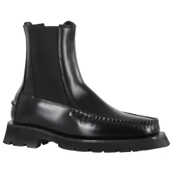 Chelsea Boots^Hereu ankelstøvle med rund tå Sort