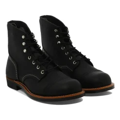 Støvler<Red Wing Shoes Ankelstøvler Iron Ranger Stil Sort