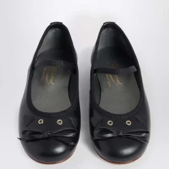 Ballerinasko<Bonpoint Ballerina Flade Sko Sort