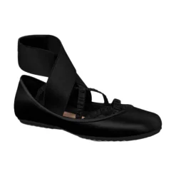 Ballerina Sko^Dior Ballet Flat Elastikrem Sort