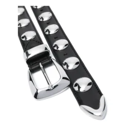Bælter^Khaite bælte med nitter Sort