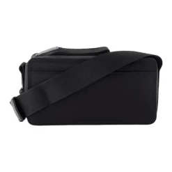 Tasker^Jacquemus Bomuld Crossbody Taske Sort