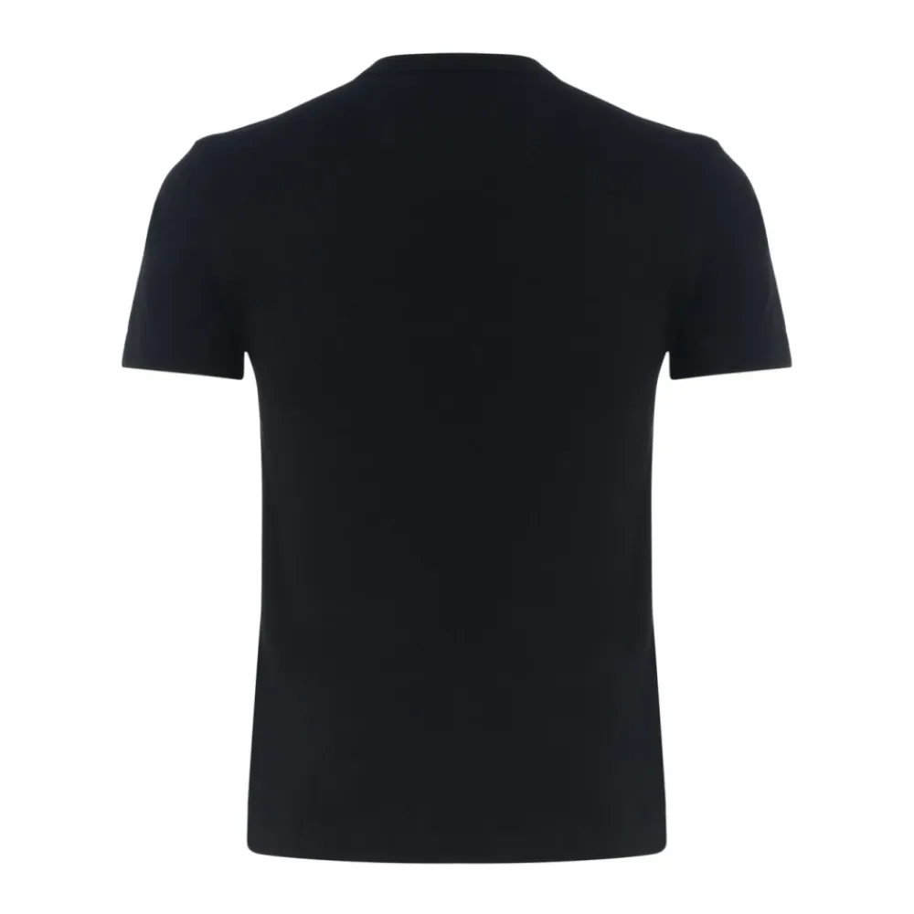 T-Shirts<Comme des Garçons Play bomuldst-shirt med lille hjerte Sort