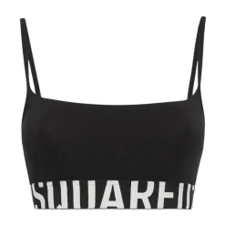 T-Shirts & Toppe^Dsquared2 Bralette Sporty Feminint Design Sort