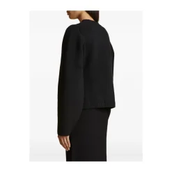 Striktrøjer & Sweatere^Khaite Cashmere V-Hals Sweater Sort