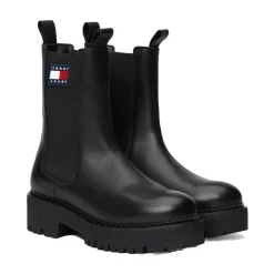 Chelsea Boots<Tommy Jeans Chelsea Ankelstøvler til kvinder Sort