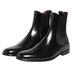 Chelsea Boots^Dolce & Gabbana Chelsea Slip On Mid Calf Støvler Sort