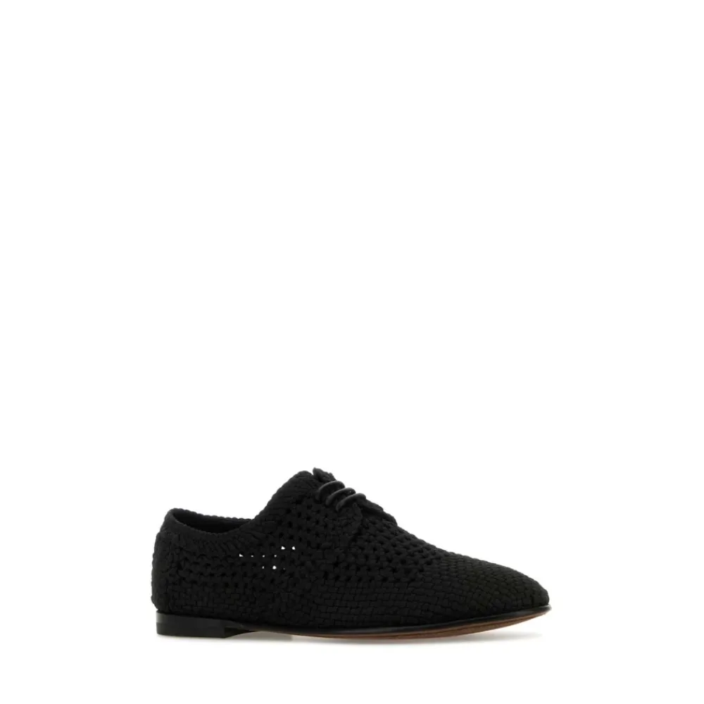 Business Sko<Dolce & Gabbana Hæklet Snøresko Sneakers Sort