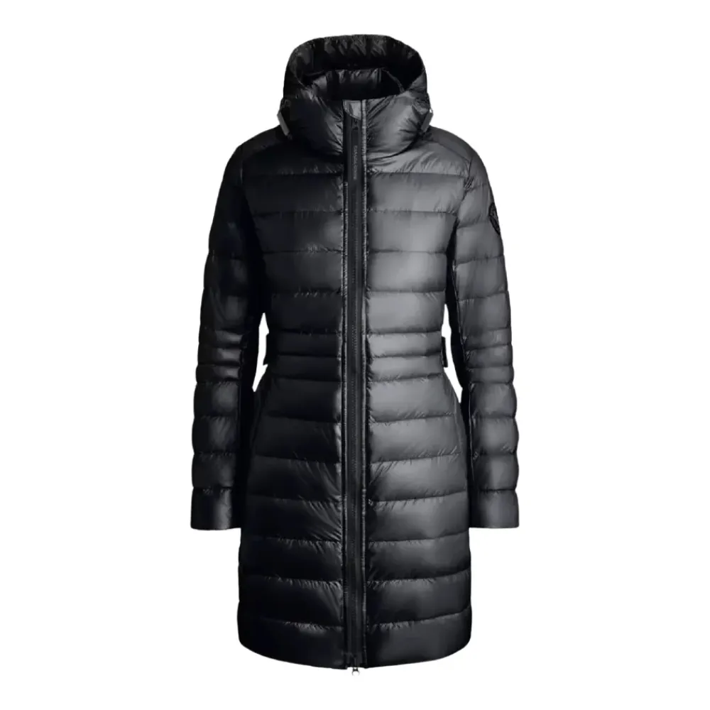 Frakker<Canada Goose hætteklædt Cypress dunfrakke Sort