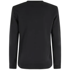 Sweatshirts^Maison Kitsuné Lady Fox Sweatshirt med Logo Sort