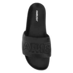 Sandaler^AMBUSH læder hjemmesko Sort