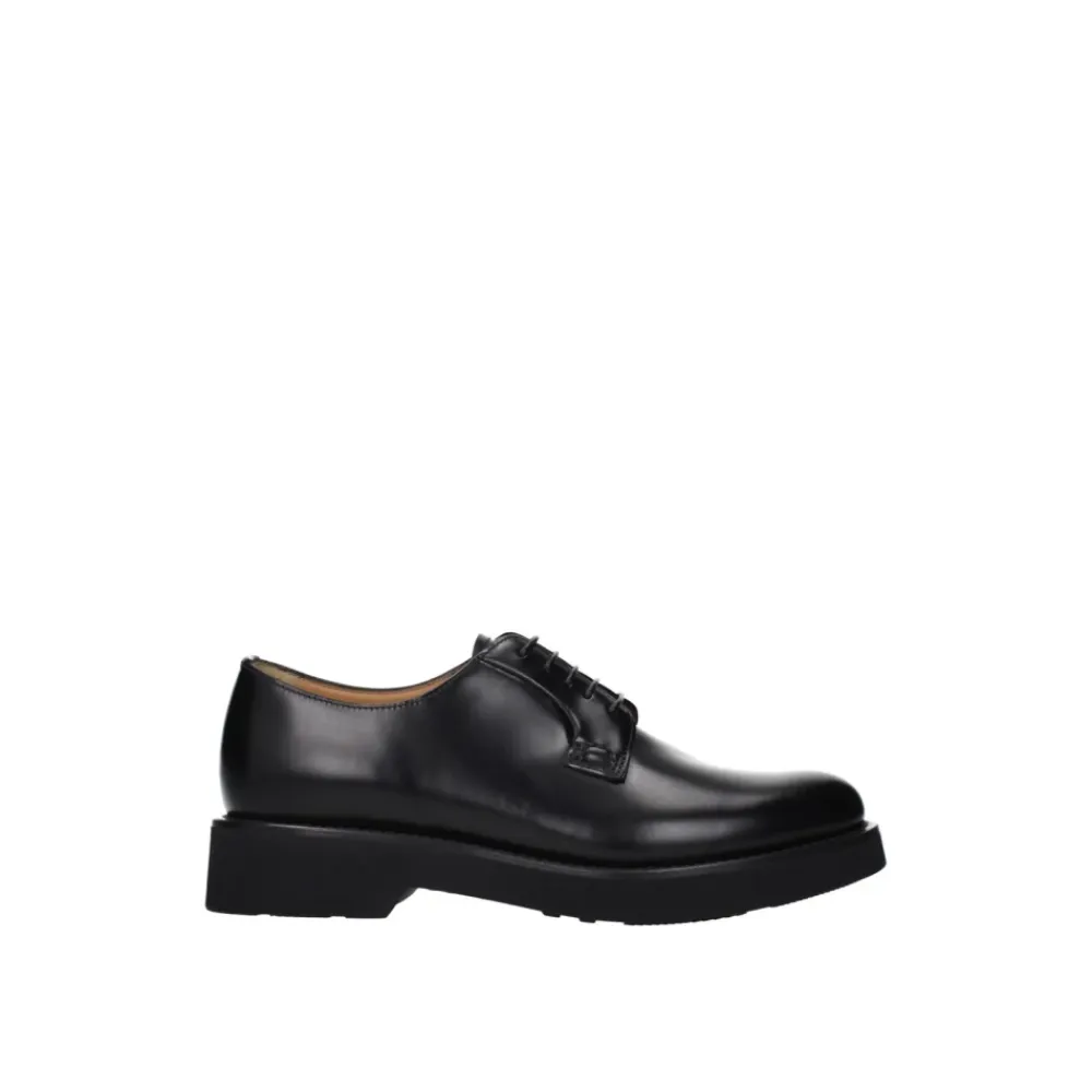 Snøresko^Church's læder Oxfords og Derbies Sort
