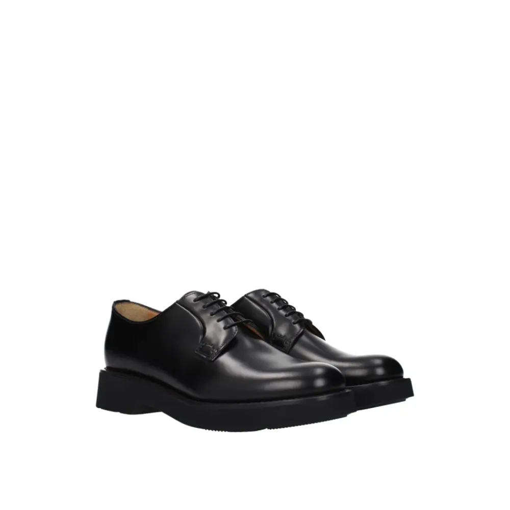 Snøresko^Church's læder Oxfords og Derbies Sort