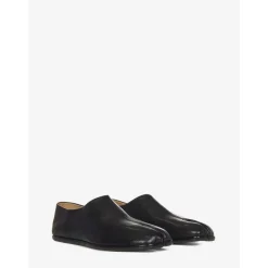 Loafers<Maison Margiela Læder Split-Tå Loafers Sort
