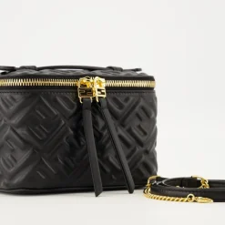 Toilettasker^Fendi læder Vanity taske Sort