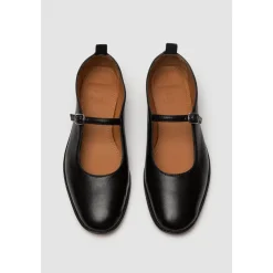 Ballerina Sko^Elia Maurizi Nappa Læder Ballerina Flats Sort