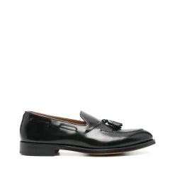 Loafers^Doucal's Patent Almond Toe Flade Sko Sort