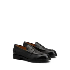 Loafers<Tod's Penny Slot Lædersko Sort