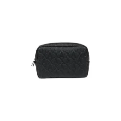 Toilettasker^Armani Exchange polyestertaske med lynlåslommer Sort