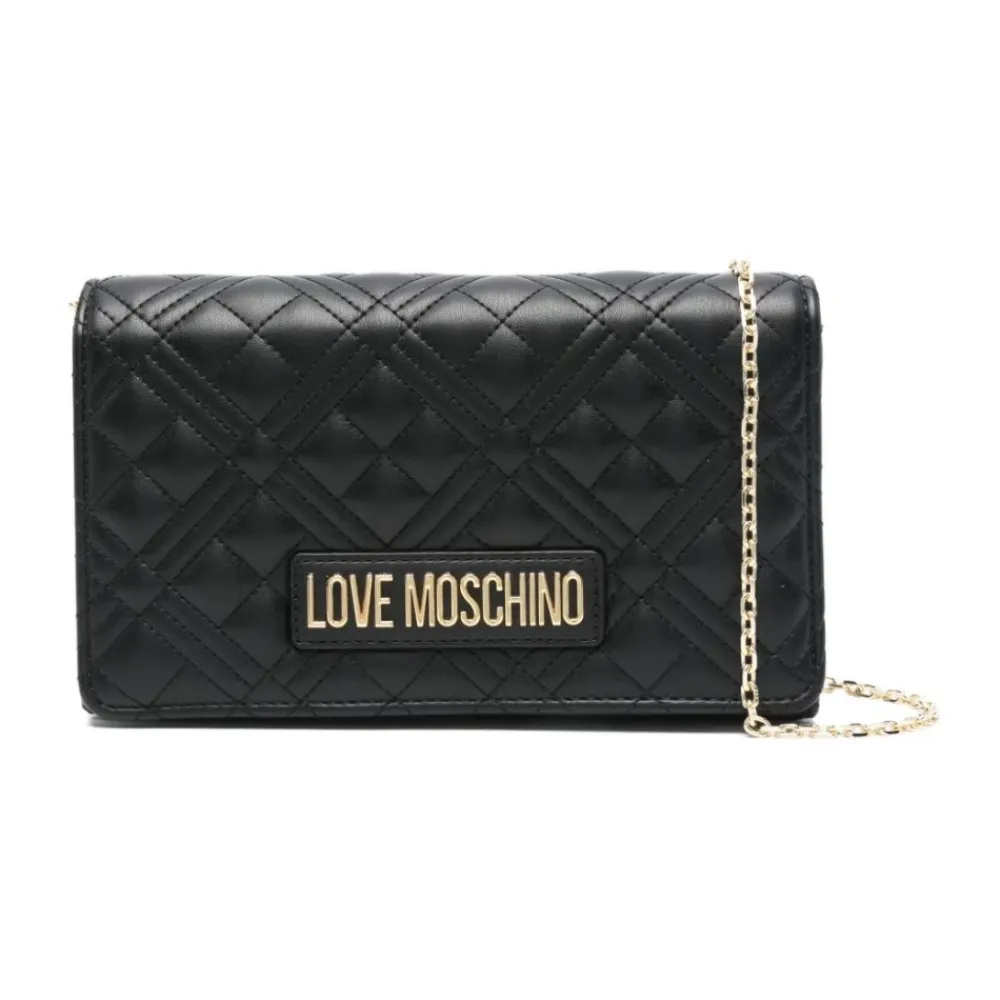 Skuldertasker<Love Moschino Skuldertaske Stilfuldt Design Sort