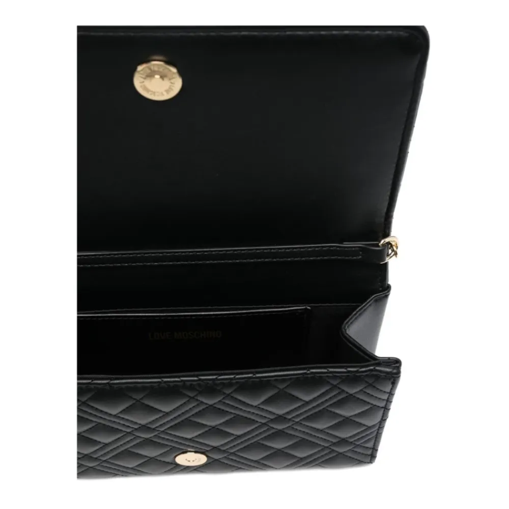 Skuldertasker<Love Moschino Skuldertaske Stilfuldt Design Sort