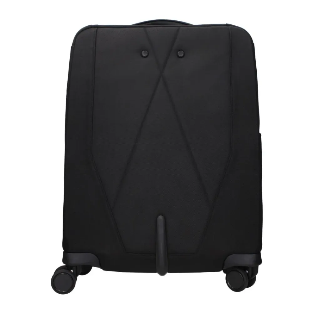 Kufferter<Piquadro Stofbagage med TSA-lukning Sort