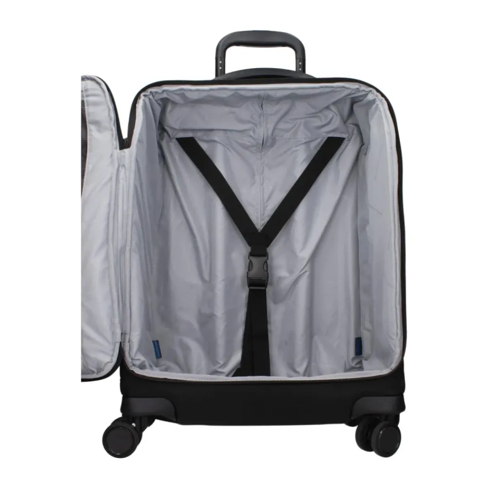 Kufferter<Piquadro Stofbagage med TSA-lukning Sort
