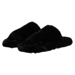 Hjemmesko^Dolce & Gabbana Velvet Slides Tøfler Sko Sort