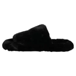 Hjemmesko^Dolce & Gabbana Velvet Slides Tøfler Sko Sort