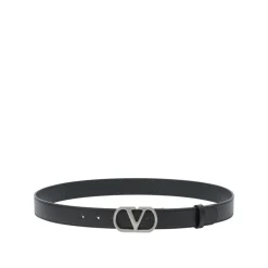 Bælter<Valentino Garavani Vlogo Signature Bælte Sort