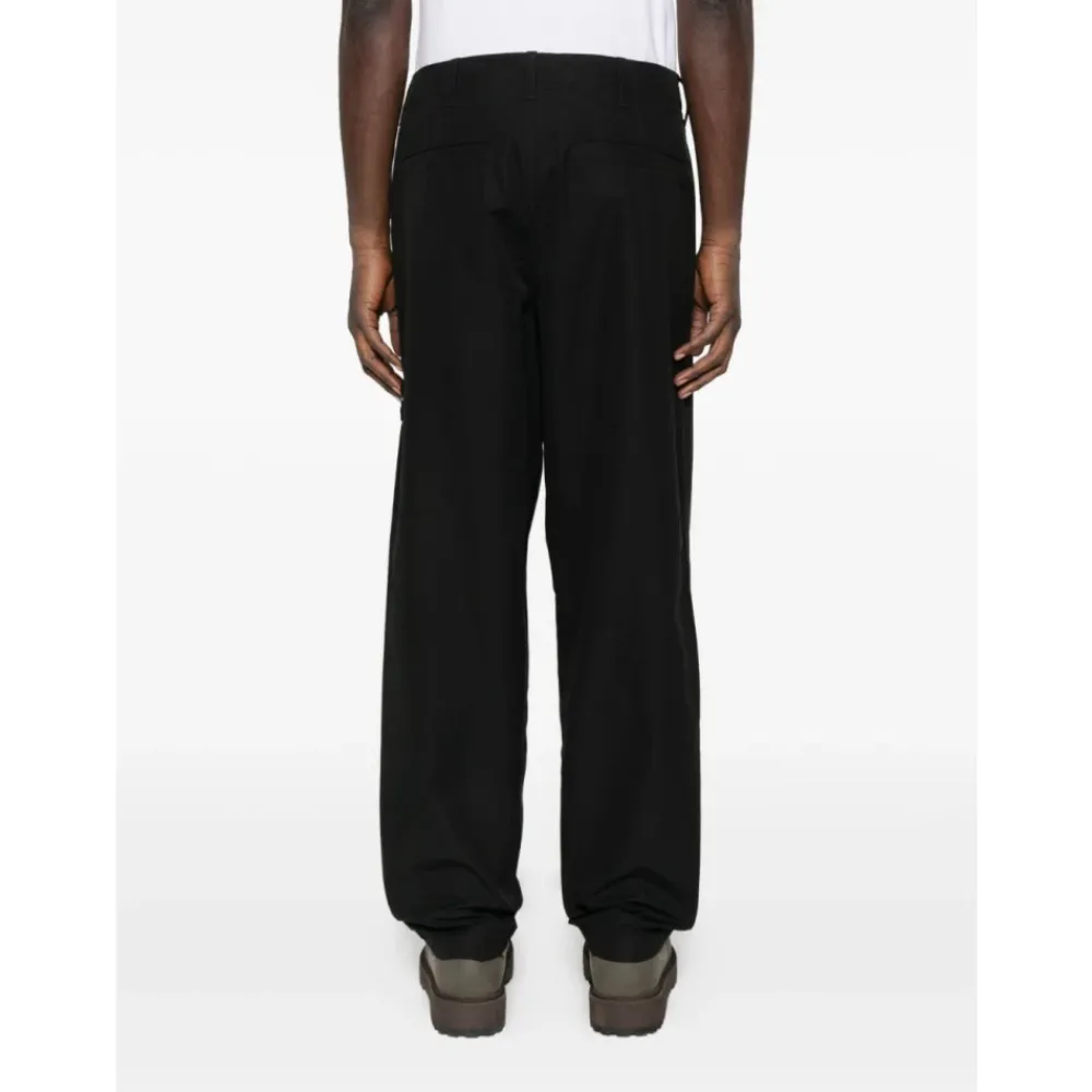 Bukser^Stone Island e Afslappede Bukser Sort
