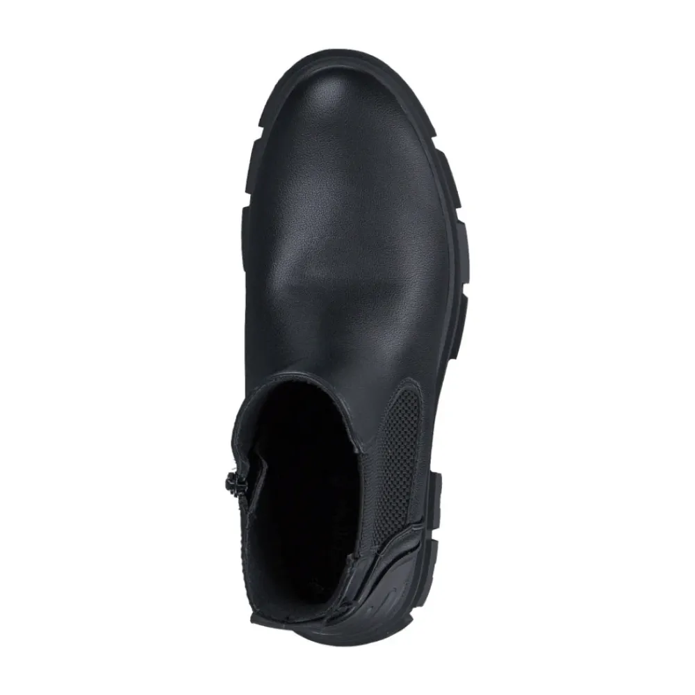 Chelsea Boots^s.Oliver e Afslappede Lukkede Booties Sort