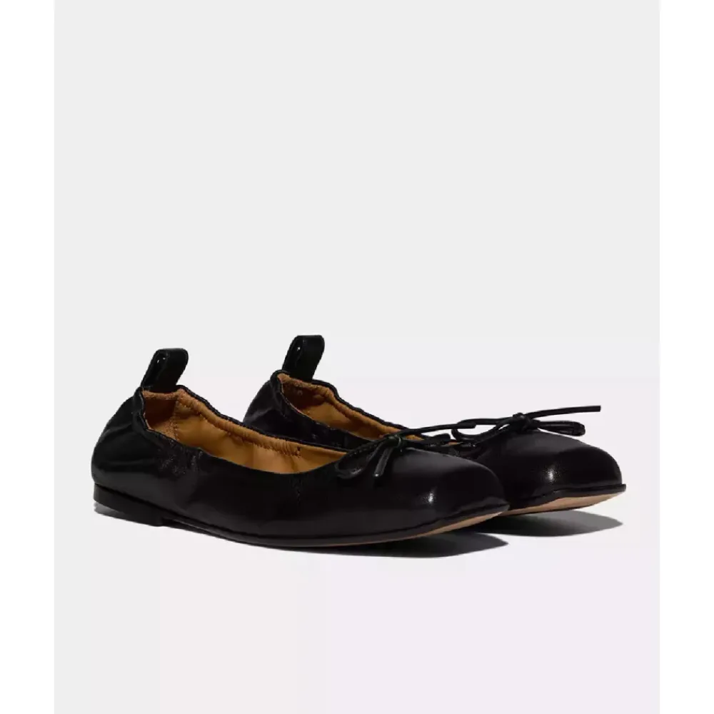 Ballerinasko^Dsquared2 e balletflader med sløjfe Sort