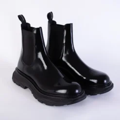 Chelsea Boots^Alexander McQueen e Chelsea Støvler Sort
