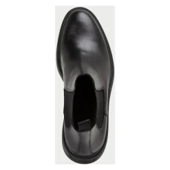 Chelsea Boots^Hugo e Chelsea-støvler med signaturstriber Sort