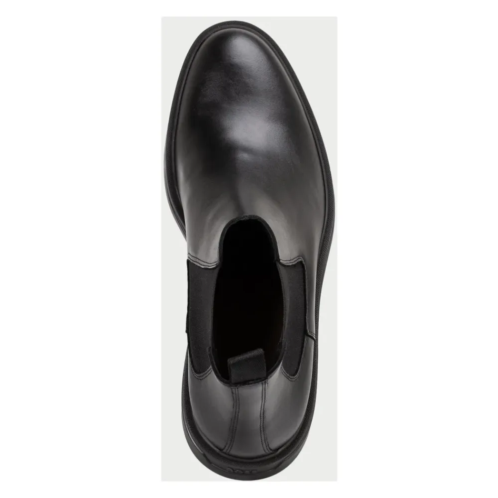 Chelsea Boots^Hugo e Chelsea-støvler med signaturstriber Sort