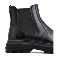 Chelsea Boots|Støvler<Tod's e elastiske sideindsatstøvler Sort