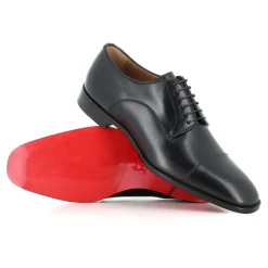 Business Sko^Christian Louboutin e flade Derby sko Sort