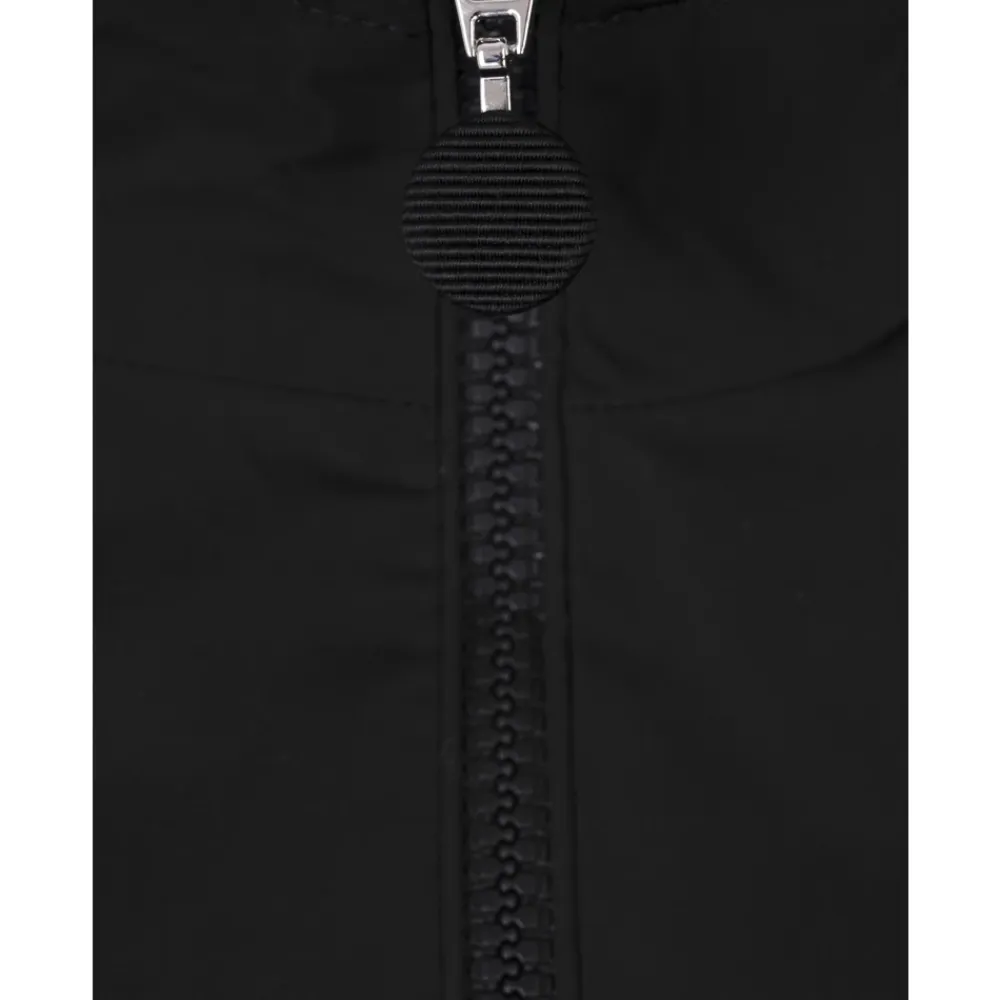 Jakker<Moncler e Frakker med Polyester og Bomuld Sort